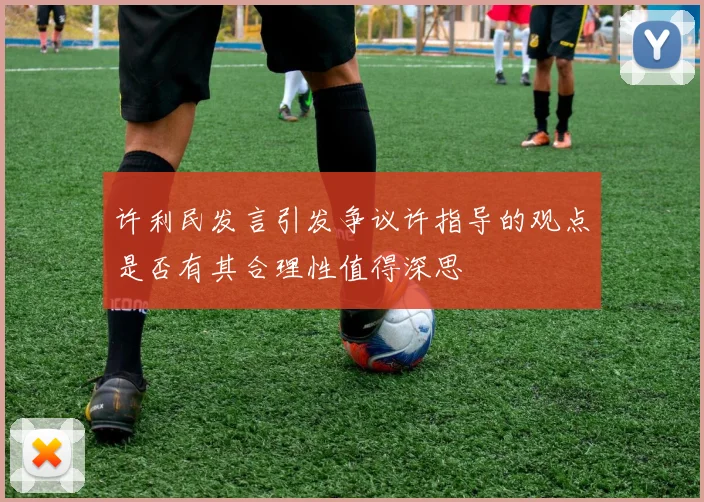 许利民发言引发争议许指导的观点是否有其合理性值得深思